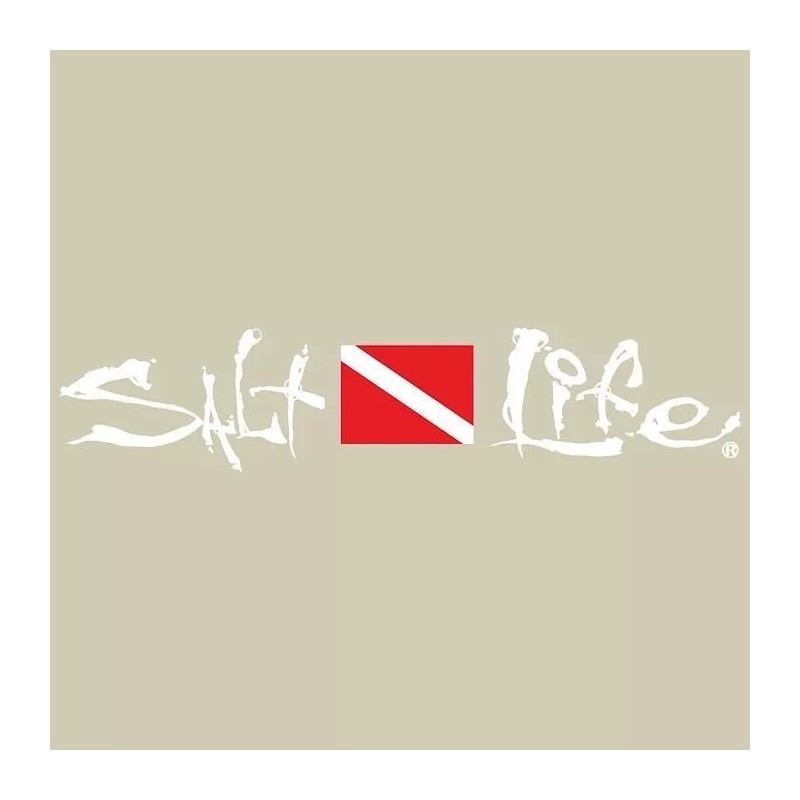 Salt Life Decal - 12" Medium Surface Mount Sticker -