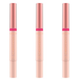 Catrice Colour Cushion Juicy Lip Oil, No. 030, Pink Nourishing, with Oils, Glossy, Radiant Fresh, Vegan, Paraben-Free, No Microplastic Particles, Nanoparticles Free, Pack of 3 (3 x 1.8 ml)