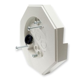 iMBAPrice IMBA-8151-1 Vinyl Siding Lamp Mounting Kit for 5/8 Inch Outdoor Siding Lap with Built-in Electrical Box, 1-Pack