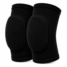 Protective Knee Pads for Sports – Shock-Absorbing Sponge Support Sleeves for Volleyball, Dance, Yoga, Running & Workouts