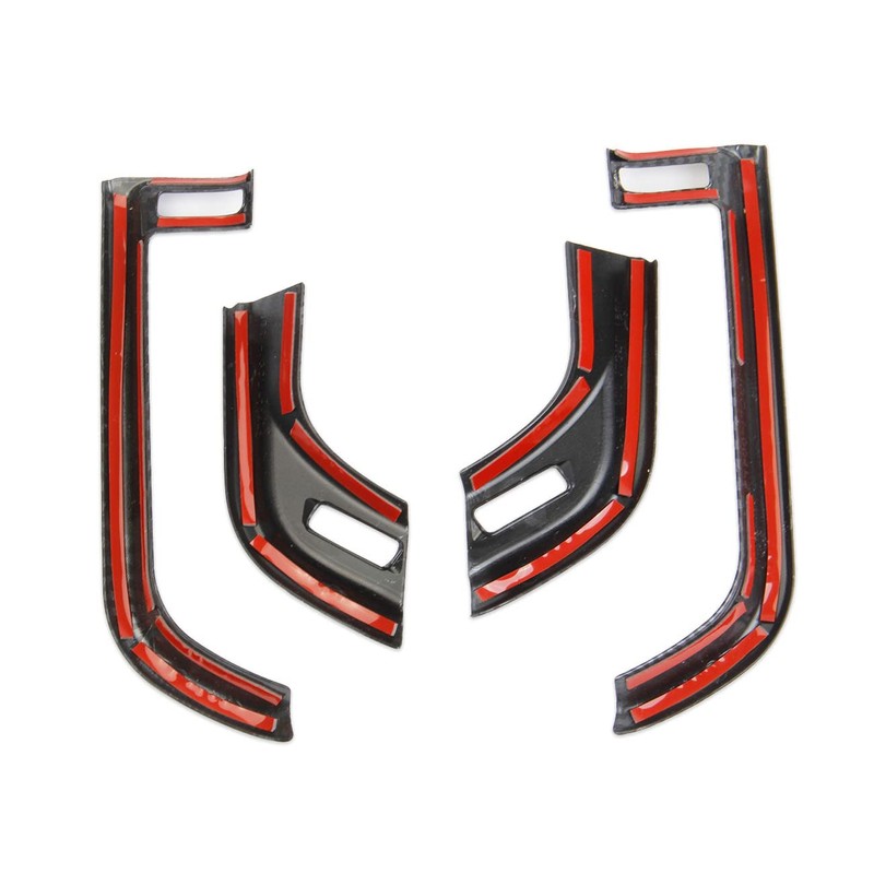 crosselec Carbon Fiber Dashboard Side Air Vent Outlet trims Cover