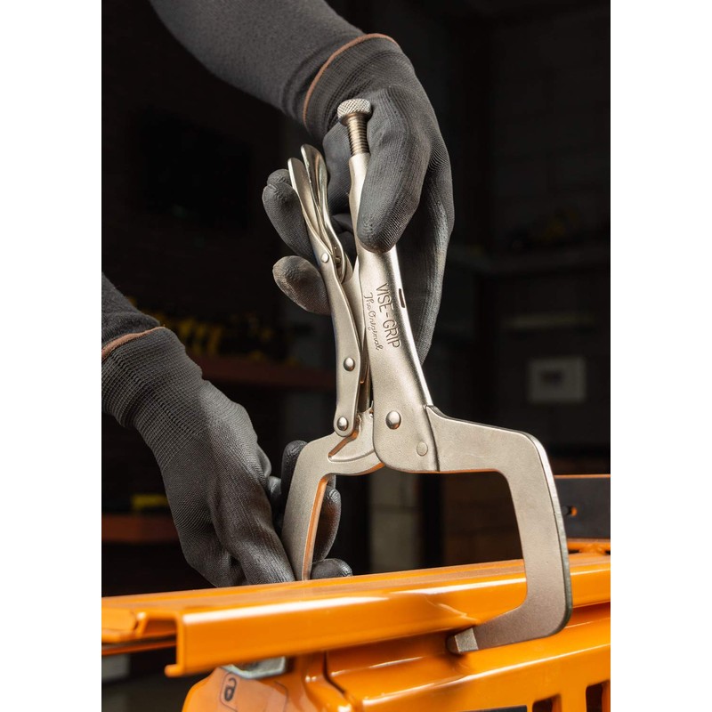 IRWIN Vise-Grip 11R Locking C Clamp Regular Tip 275mm (11in),