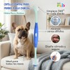 Fancy Pets Cepillo Dental de Doble Cabezal 360 para Perro