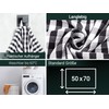 ZOLLNER Set of 5 Tea Towels with Checked Pattern, 100%