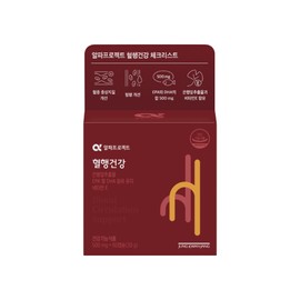 Jeonggwanjang CheongKwanJang Alpha Project Blood Circulation Health 500mg 60 Capsules / 정관장 알파프로젝트 혈행건강 500mg 60캡슐