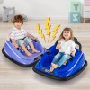 Costway 12V Rechargeable Battery Kids Ride on Bumper Car Toy