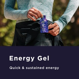 GU Energy Original Sports Nutrition Energy Gel, Vegan, Gluten-Free, Kosher, and Dairy-Free On-the-Go Energy for Any Workout, 8-Count, Vanilla Bean