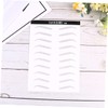 minkissy Sets Eyelash Sticker Beauty Tool Natural Look Artificial Eyebrows
