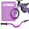Axiniu Dirt Bike Handlebars with Grips, 7075 Aluminum 31.8mm Handlebars