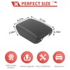 Amayum for Jeep Center Console Armrest Cover Leather Arm Rest