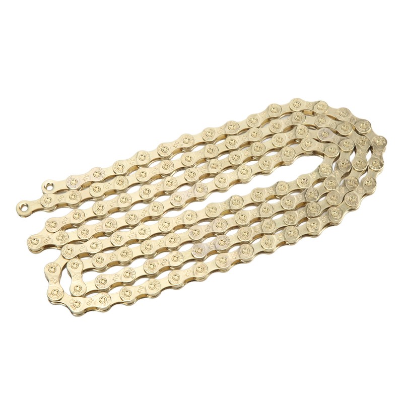 Bike Chain 116 Links 10 Speed Electroplating Rust Protection Mountain