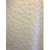 Double Sided Embossed Soft Cuddle Fleece Fabric Material - White