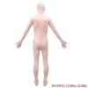 Munimuni Seisakusho Kigurumi Exclusive Zentai Natural Color Unisex (M)