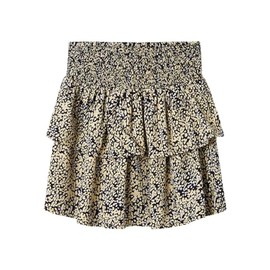 Name it kids Girls' Nkftirulle Skirt, Pastel Yellow