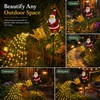 Santa Claus Solar Lantern for Outdoor Decor – IP65 LED