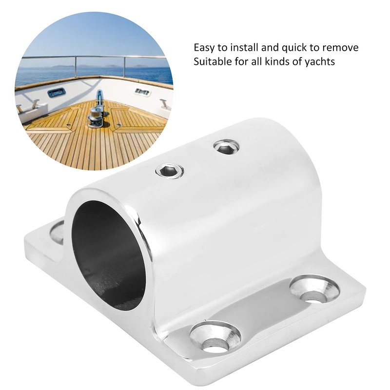 Marine Pipe Rectangle Base Stainless Steel Boat Tube Square Base