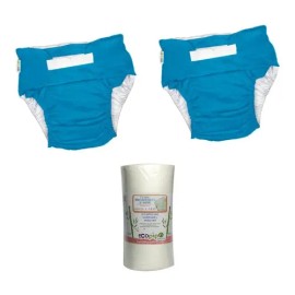 Pack 2 Pañal De Tela Para Adulto  Filtro De Bambu.                                                                                                    