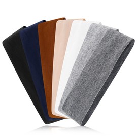 DANRENPANG 7pcs/lot Sport Yoga Headbands, Fashion Soft Elastic Cotton Sweatband Yoga Stretchy Headband for Women Man Girl