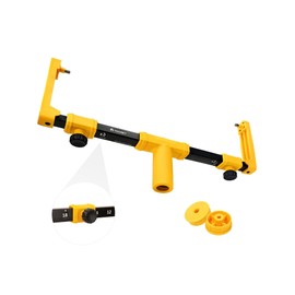 VOOMEY 18"Paint Roller Frame,The Adjustment Range is from 12" to18", Suitable for Large-Scale Painting Projects,Can be Used with an Extension Pole