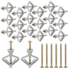 100 Pcs Plasterboard Rawl Plugs (50 Wall Plugs & 50