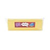 Plasticine One Colour Slab 400g - Banana #91, Modelling Clay