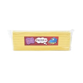 Plasticine One Colour Slab 400g - Banana #91, Modelling Clay for Professional Animators and Model Makers, Easy to Shape and Mould, Make Sculptures, Models and Stop-Motion Animations
