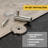 Neuhall 4 x Wall Hooks, Coat Hooks, Wall Towel Hooks,