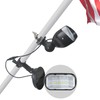 Flag Pole Light Solar Powered, Solar Flag Light fits 1’’