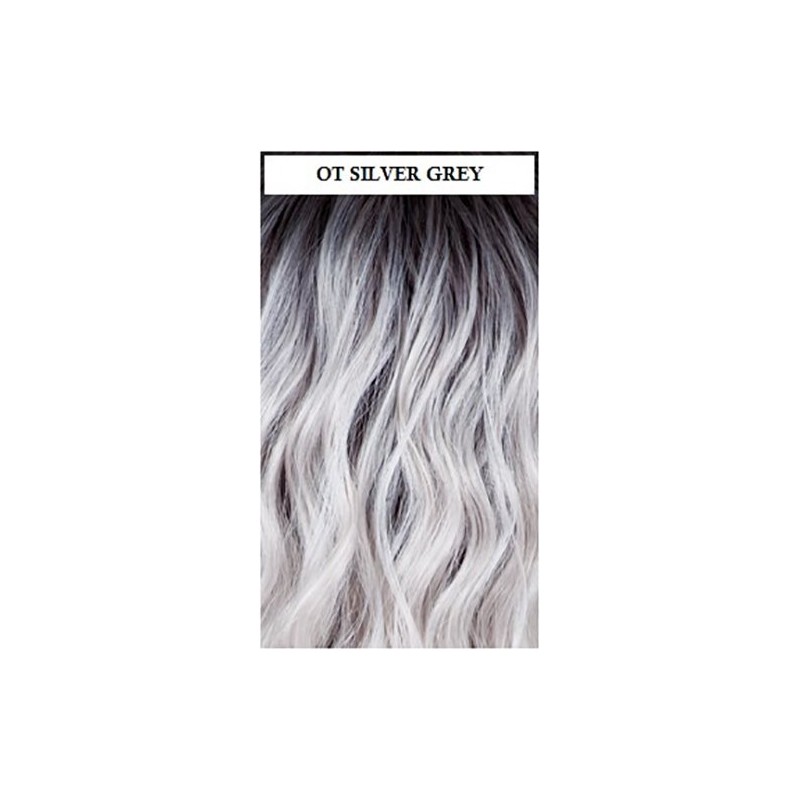 MilkyWay Que OPRAH 3PCS Human Hair MasterMix Weave Extension #OTSILVERGREY