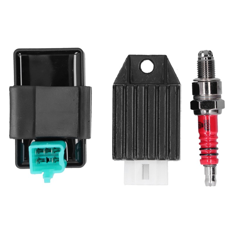 5Pin CDI Module Ignition Coil Solenoid Relay Voltage Regulator Set
