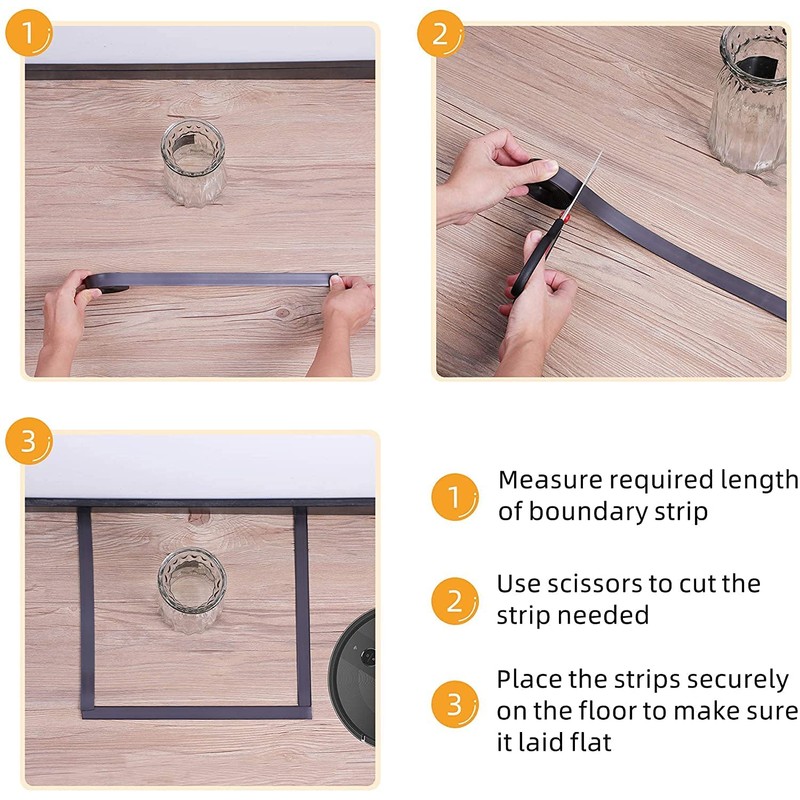 Tikom Boundary Stripes for Robot Vacuum G8000 Max, G8000 and