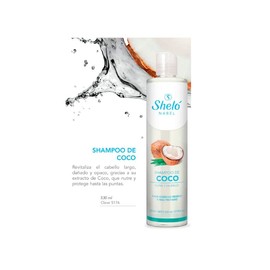 Shampoo De Coco Con Protector Solar Nutre Y Da Brillo