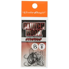 Rodiocraft Clutch Hook Thick Shaft #8, Pack of 15