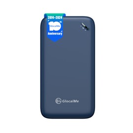 GlocalMe UPP 4G Mobile WLAN Router, MiFi with 30GB EU Data, Available in Over 200 Countries, No SIM Card Required, No Roaming Fees, Local and International Hotspot