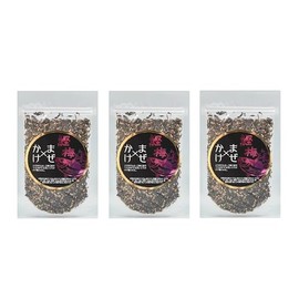 Sanko Sangyo Mixed Bonito Plum, 3.5 oz (100 g) x 3 Pieces, Sprinkle with AVITAZ Original Hot Towel