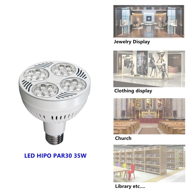 VAKESUN LED PAR30 Spotlight 35W 2900 Lumen 10000K 45° Cool