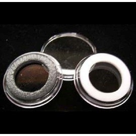 (10) Air-tite 37mm Black Ring Coin Holder Capsules for 1oz Gold & Silver Philharmonics and $7 Silver Strikes Token