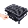 ESPIDOO Cast Iron Grill Outdoor Portable: Heavy-Duty Enameled Charcoal BBQ