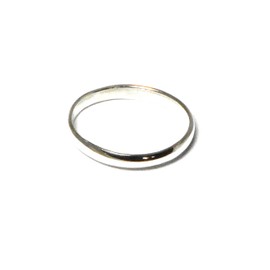 3 mm Plain Sterling Silver Ring (Size U) - (SSR3009155) - Gift Boxed