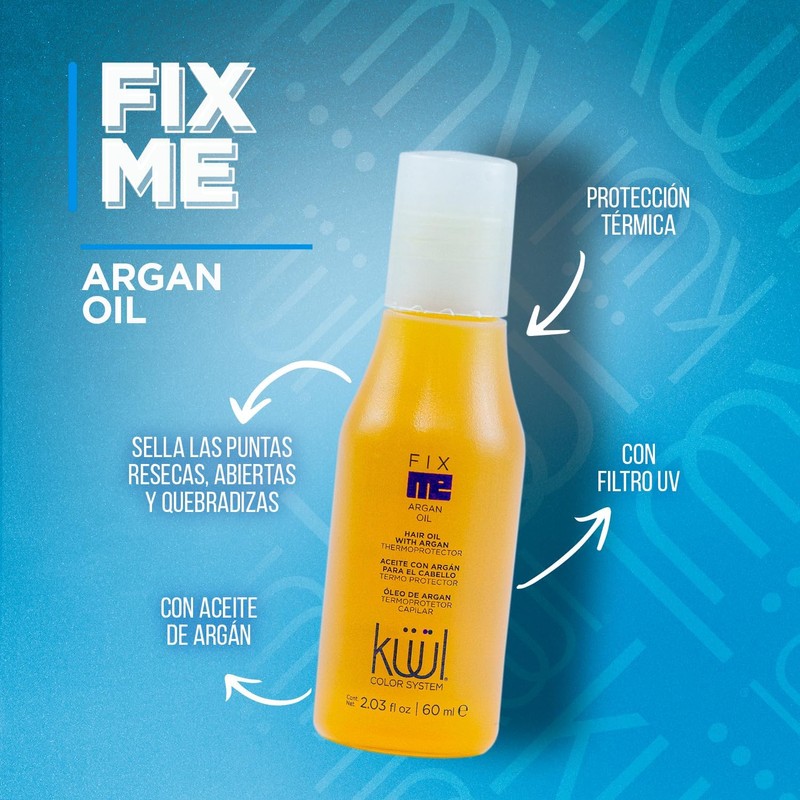 KÜÜL - Fix Me Aceite con Argán para Cabello 60