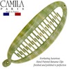 Camila Paris CP3105 French Large Banana Clip Hair Comb, Flexible