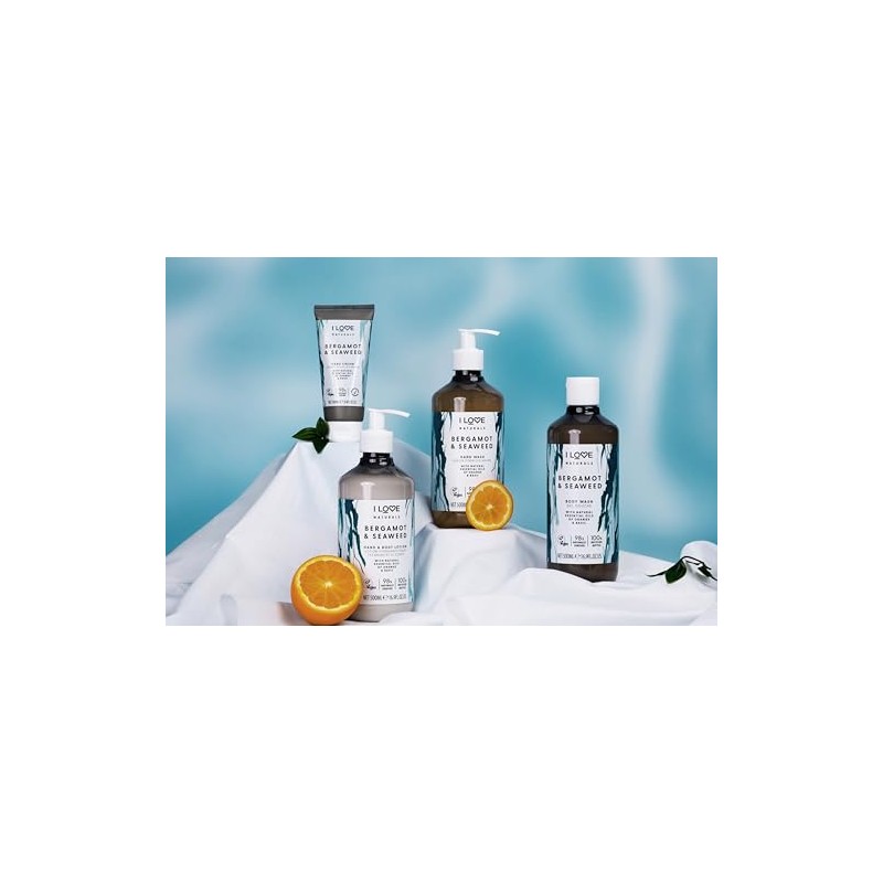 I LOVE Naturals Loción de Manos Haba Tonka y Mirra,