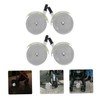 Abaodam 4pcs Wheels for Walker Durable Replacement Caster Accessories for