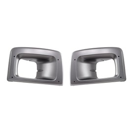 MGWILL Pair Headlight Bezel Trim Compatible with 2003-2009 C6500 C7500 C8500 Left & Right 15173202 15173201
