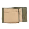 Gardening Apron Green Khaki 600D Oxford Fabric Multiple Pockets Durable