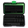 TecoTek 29 Pieces 1/4-Inch Drive Shallow and Deep 12-Point Impact