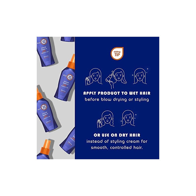 It's A 10 Haircare Miracle Leave-in Plus Keratin, 2 Fl.