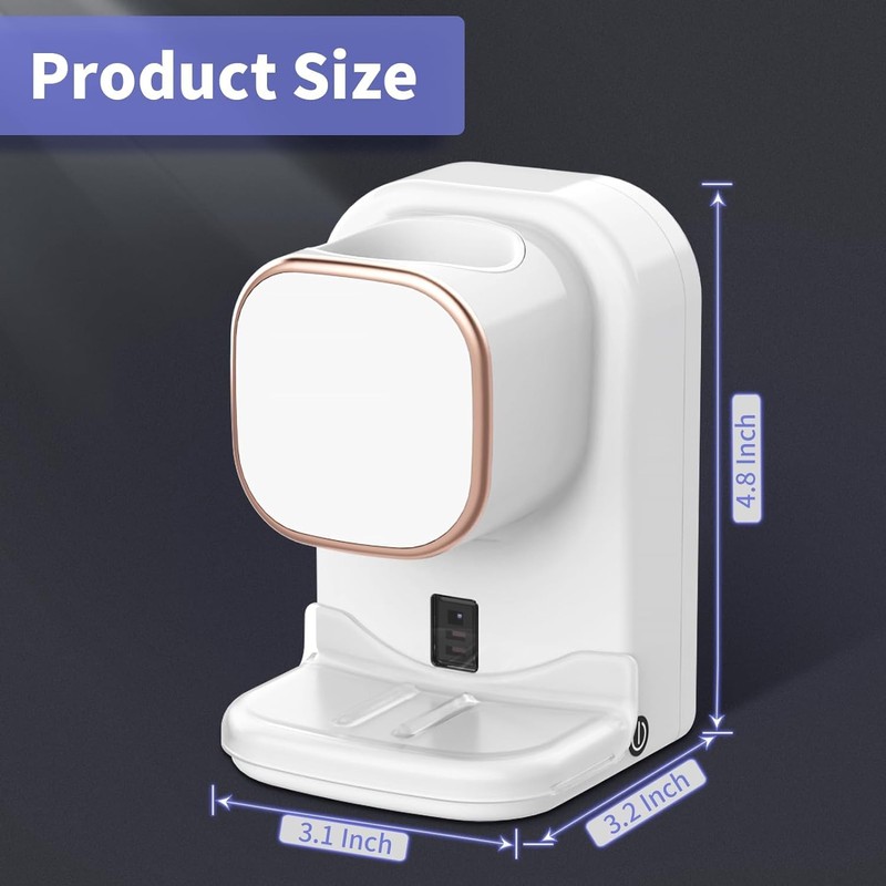 Automatic Toothpaste Dispenser,Wall Mounted Electric Toothpaste Dispenser for Kids and