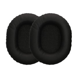 kwmobile 2 x Ear Pads Compatible with AudioTechnica ATH-M70x Pads, Faux Leather Headphones for Over Ear Headphones