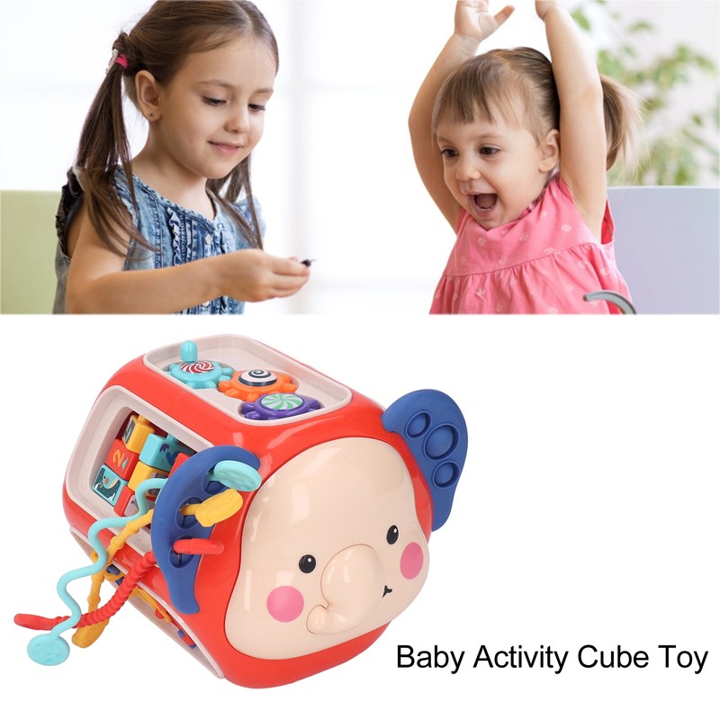 Activity Play Cube Toy 20 in 1 Music Light Effect